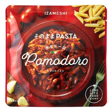 150円OFF:2個目から同シリーズで】 イザメシ そのままPASTA パスタ ポモドーロ 【追跡メール便】 652876 杉田エース 非常食 保存食