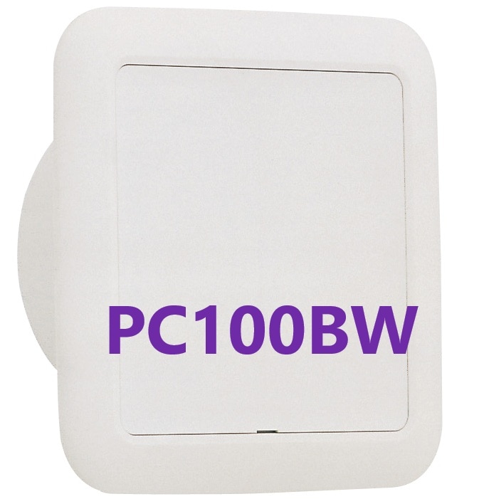 スリーブキャップ PC100BW 室内用製品 樹脂製 ・ 角型クーラーキャップ　ユニックス　杉田エース 311204