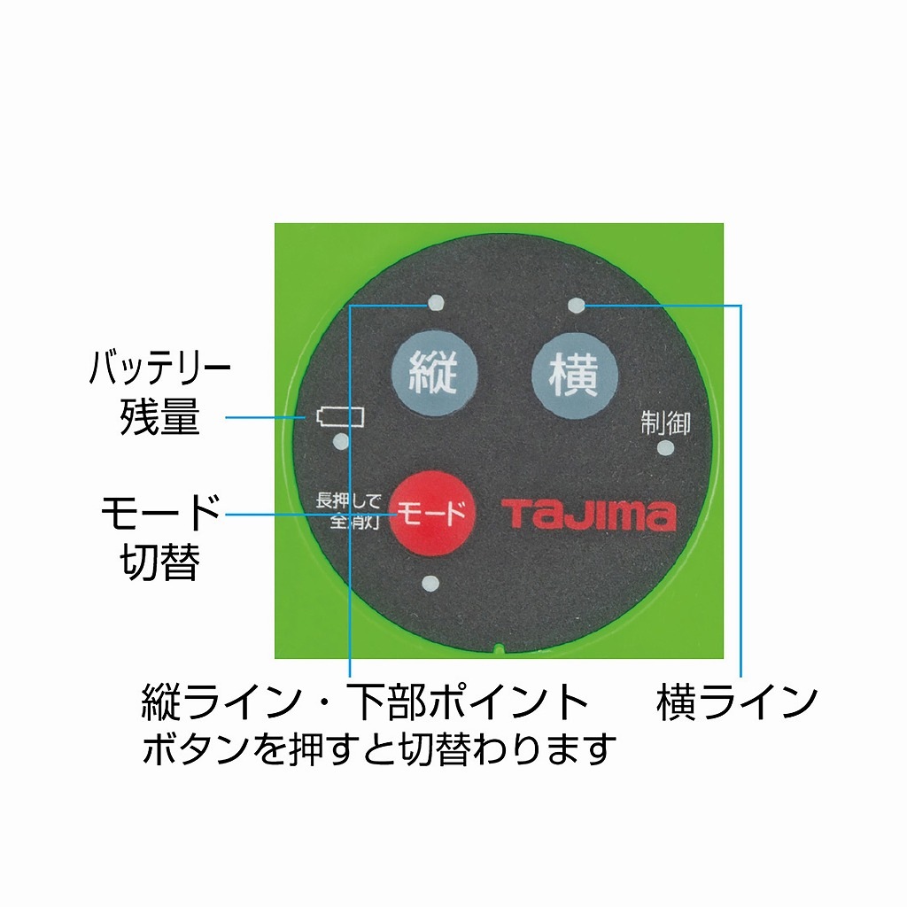 タジマ（Tajima） 7424 レーザー墨出し器GEEZA センサータイプ 用