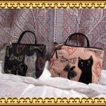 【noa family】 ノアファミリー PRETTY CAT ティッシュケース付ポーチ