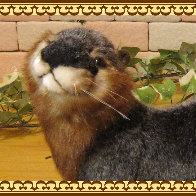 特大 リアルアニマルズ アートドール カワウソ 全2種 おねだり 新品 セット 特大 リアルアニマルズ アートドール カワウソ 全2種 おねだ