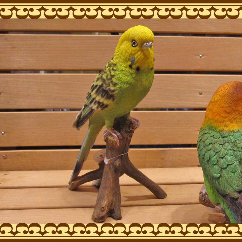 新品 置物 インテリア セキセイインコ グリーン色 楽天市場】Parakeet