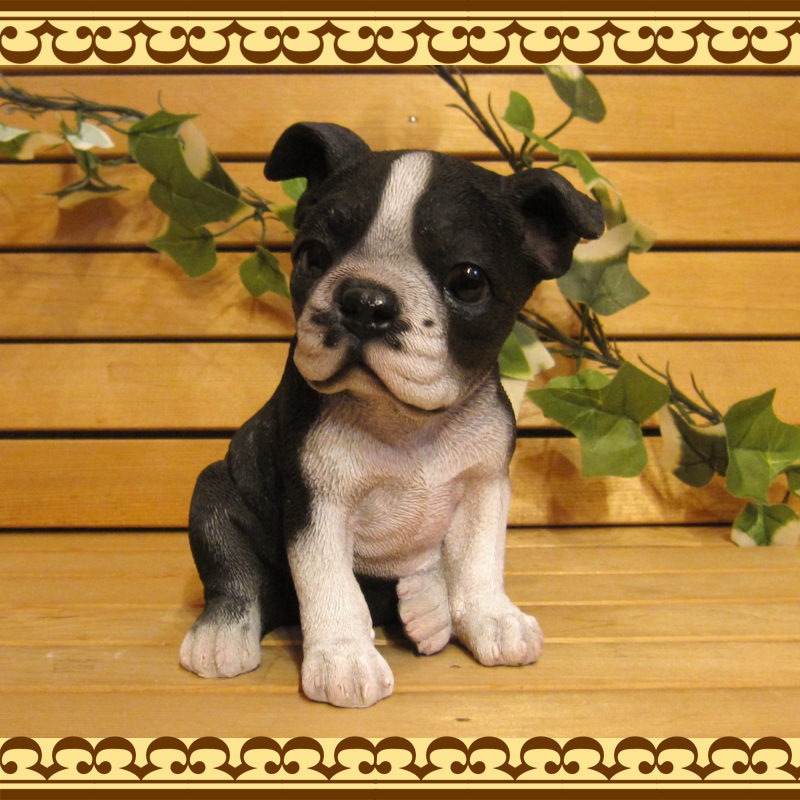 ◇お部屋のインテリアにお庭のオーナメントとしても♪ リアルな犬の