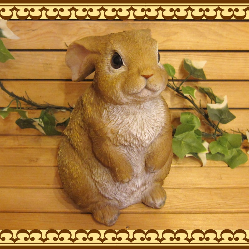 リアルうさぎロップイヤー垂れ耳うさぎ置物オブジェ ガーデン Mufsbrands Com Br