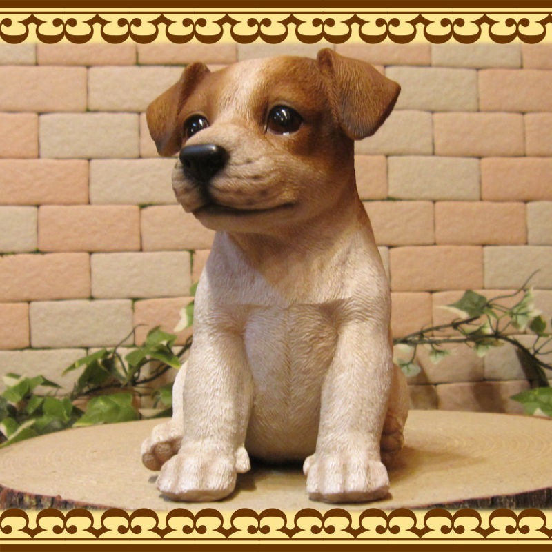 ◇お部屋のインテリアにお庭のオーナメントとしても♪ リアルな犬の