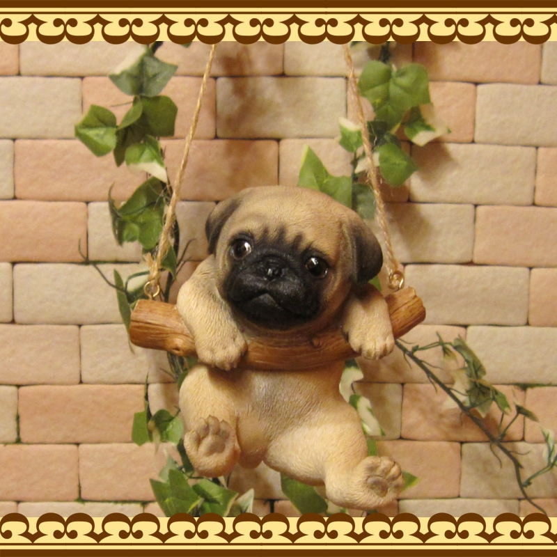 犬型 イヌ サングラス　パグ飾り パグ雑貨 置物 PUG 楽天市場】A054845犬型 灰皿 植木鉢 イヌ サングラス小物入れ