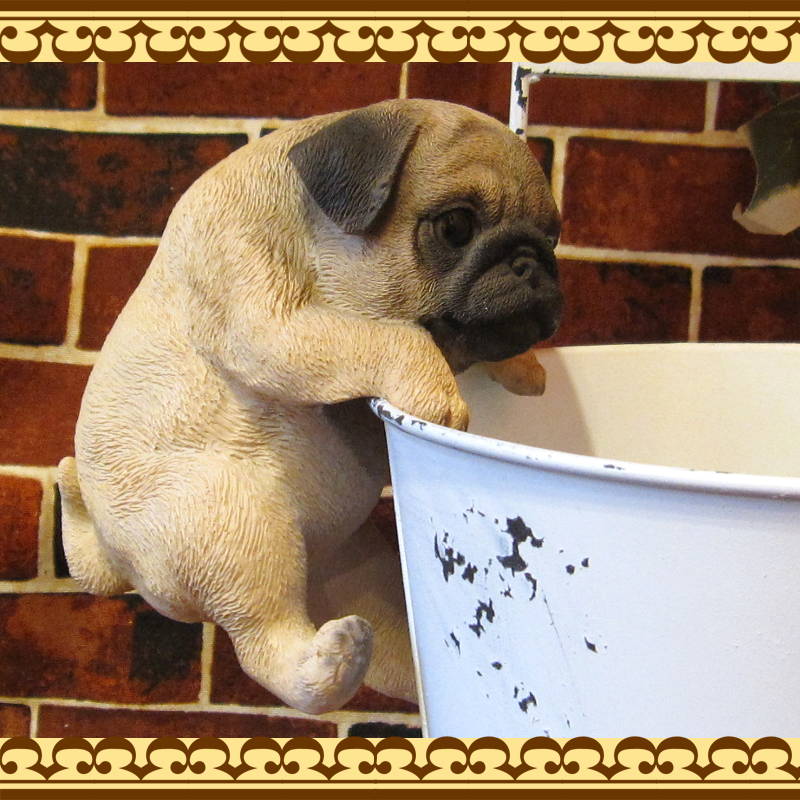 ◇お部屋のインテリアにお庭のオーナメントとしても♪ リアルな犬の