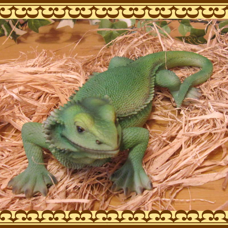 イグアナの置物 樹脂製 イグアナの置物 樹脂製 爬虫類・両生類用品 イグアナの置物 樹脂製
