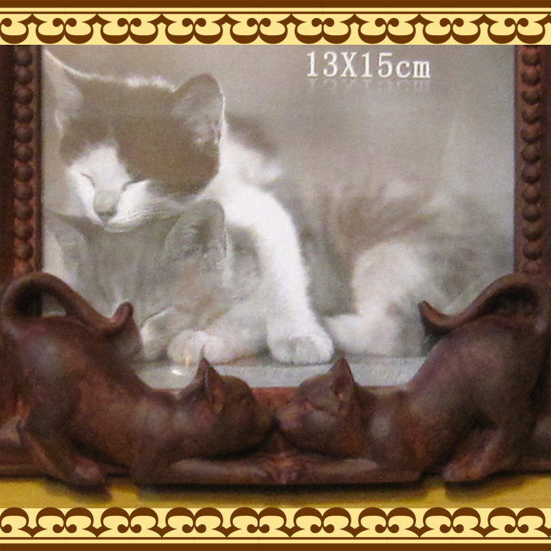 額縁ご確認ページ プカプカ猫 ひらめき猫×2 おまもり猫 【公式通販】