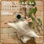 ◇リアルな動物のぬいぐるみ フクロモモンガ◇ももんがの置物 アニマルオブジェ インテリア グッズ フィギュア