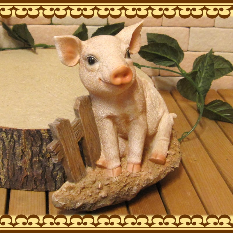 【新品】壁掛けオブジェ 豚 動物 ブタの置物 壁掛け型オーナメント 豚 オブジェ ぶた リアル フィギア