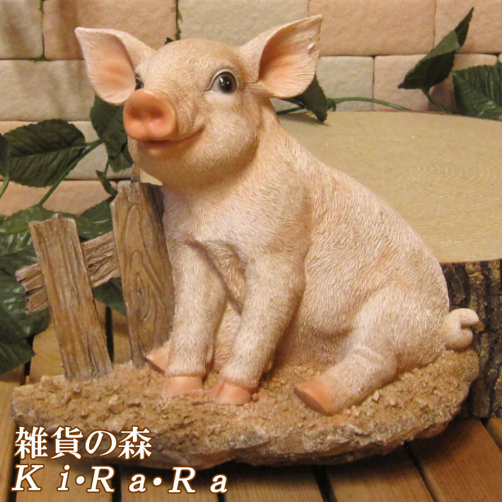 【新品】壁掛けオブジェ 豚 動物 ブタの置物 壁掛け型オーナメント 豚 オブジェ ぶた リアル