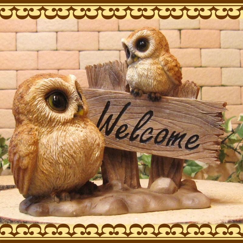 フクロウの置物リトルアウル 楽天市場】【特典付き】 ルック・ブランチ