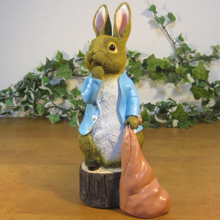 ピーターラビット うさぎ 置物 スカーフ ラビット ウサギ 干支 正月