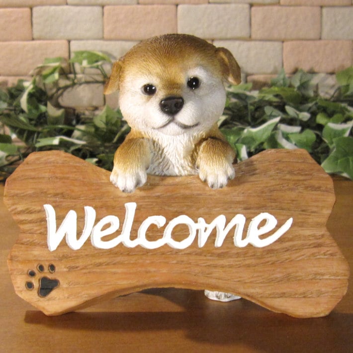 犬の置物特大アートオブジェ