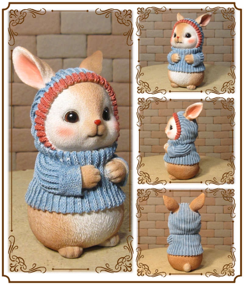 レア★うさぎ　ウサギ　ぬいぐるみ オブジェ 置き物　飾り　ラビット　雑貨 置物 動物 可愛い ウサギ ぬいぐるみ リアル ジャックラビット