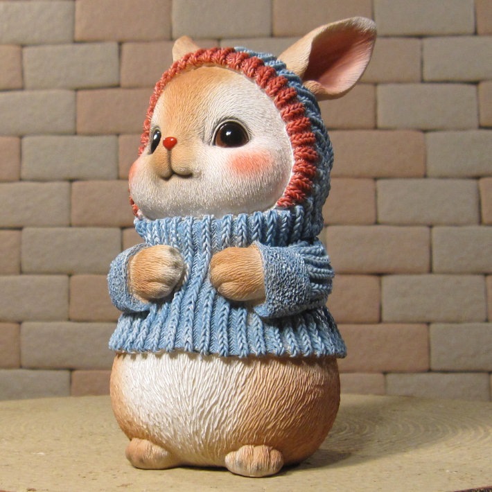 レア★うさぎ　ウサギ　ぬいぐるみ オブジェ 置き物　飾り　ラビット　雑貨 置物 動物 可愛い ウサギ ぬいぐるみ リアル ジャックラビット