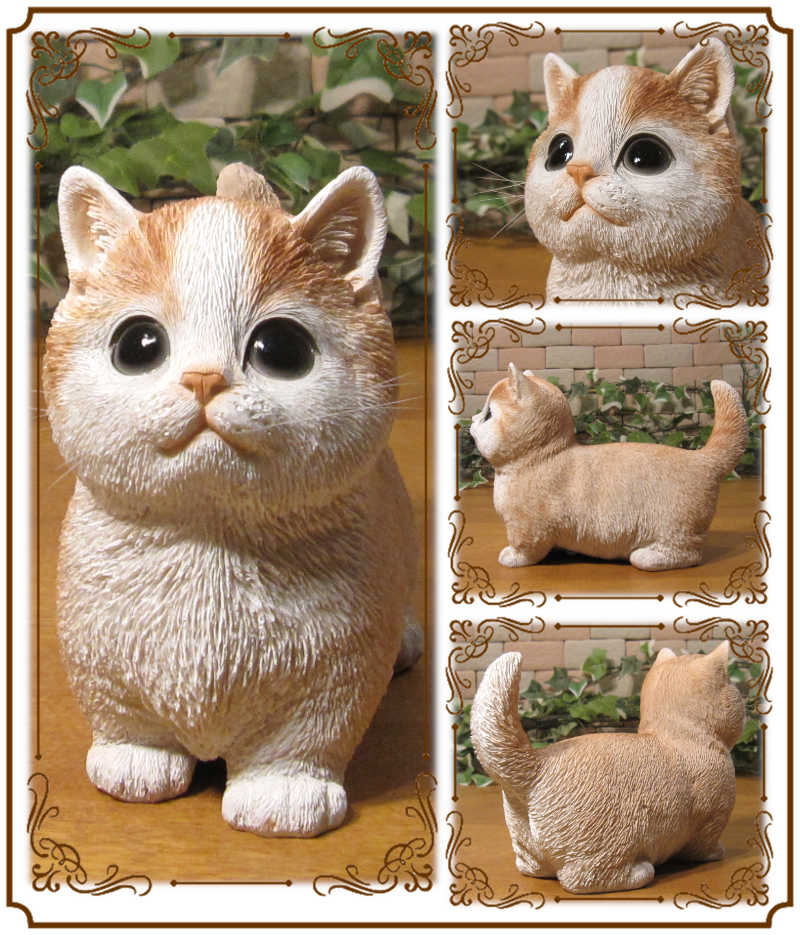 アイリッシュドレスデン キャット フィギュアリン 猫