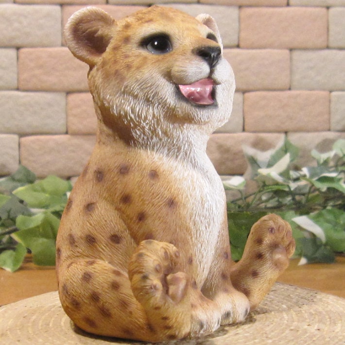 ヒョウ 豹 オブジェ 置物 チーター 【公式通販】