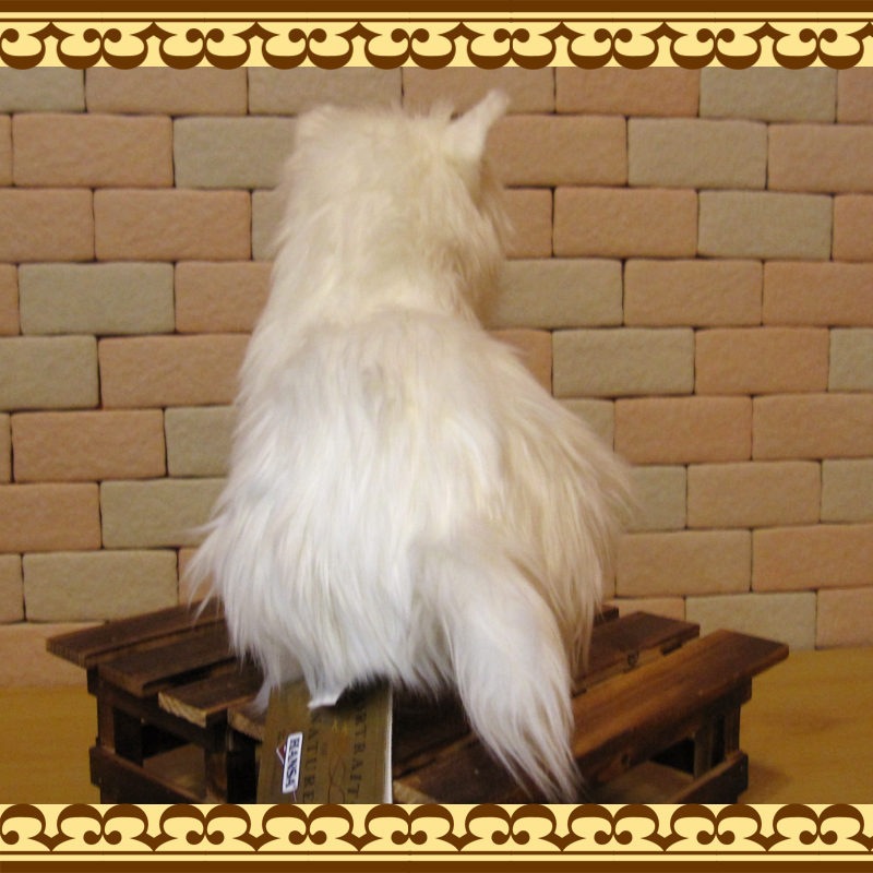 ウエストハイランド・テリア リアルな犬のぬいぐるみ | かわいい動物