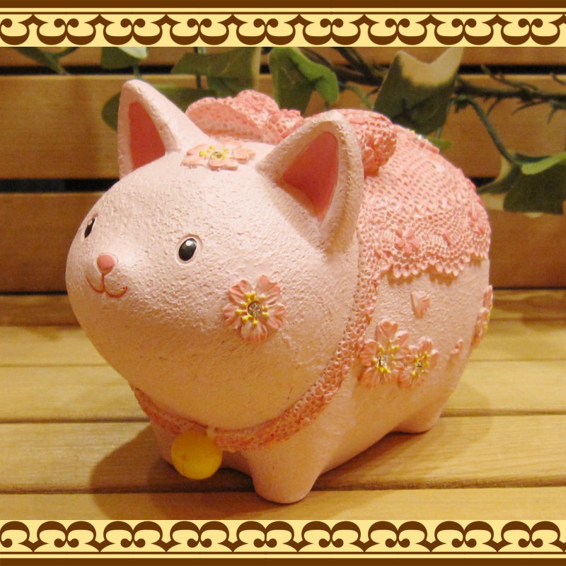 A 大きなテディベア レジン製 貯金箱 可愛い 花付き プレゼントにも 楽天市場】誕生日 貯金箱 ポンピドゥ インテリア ポンピドゥー マネー