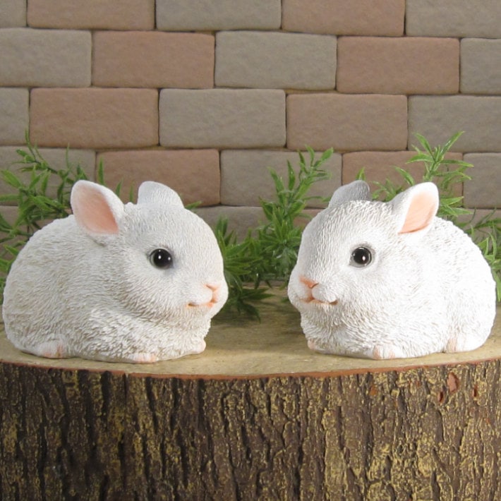 イースターバニー　Leonardo　うさぎオブジェ　6体セット LEONARDO オブジェ イースターバニー うさぎ 陶器 置物 - メルカリ