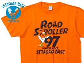 ロードストローラー&97 Tシャツ ホワイト / 世田谷ベース | [NEW/新