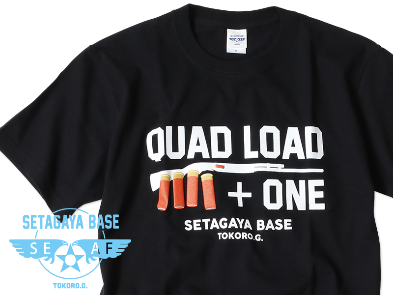 Quad Load ショットガンtシャツ ブラック 世田谷ベース 世田谷ベース 世田谷ベース ホビダス マーケット Quad Load ショットガンtシャツ ブラック 世田谷ベース 世田谷ベース 世田谷ベース ホビダス マーケット