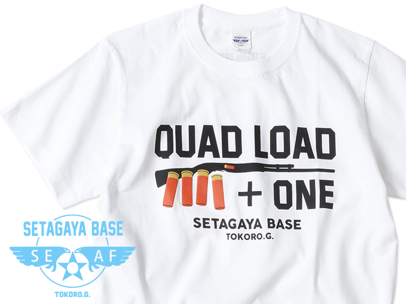 Quad Load ショットガンtシャツ ホワイト 世田谷ベース 世田谷ベース 世田谷ベース ホビダス マーケット Quad Load ショットガンtシャツ ホワイト 世田谷ベース 世田谷ベース 世田谷ベース ホビダス マーケット
