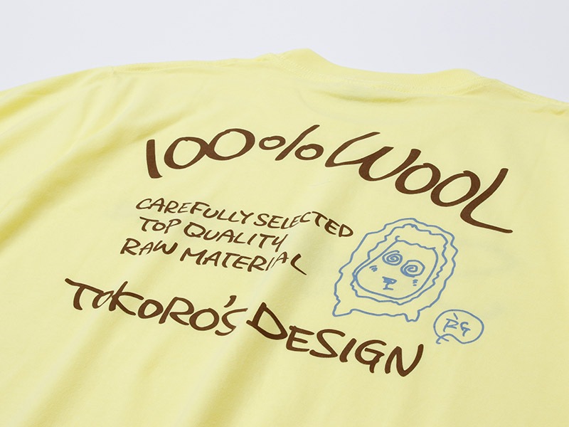 ����ë�١��� 100% WOOL T����� �饤�ȥ�������