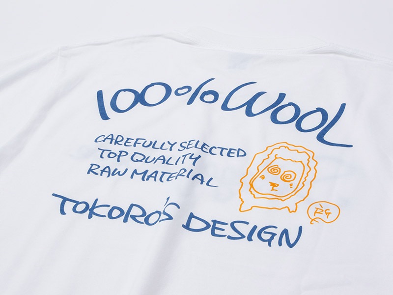 ����ë�١��� 100% WOOL T����� �ۥ磻��