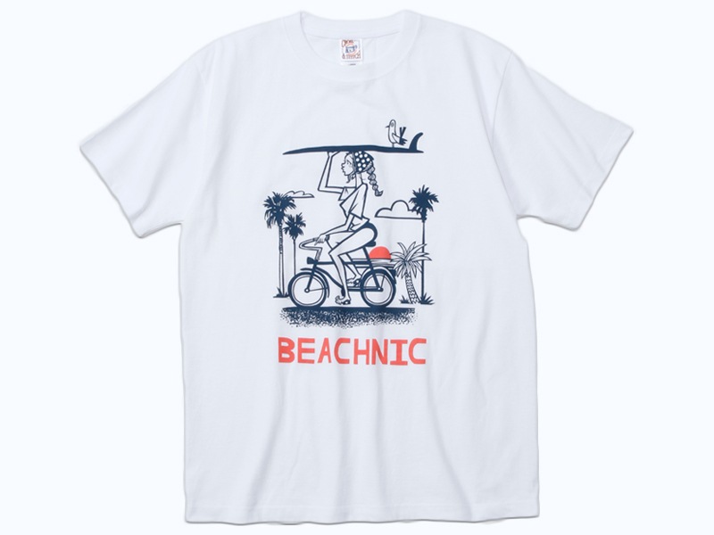 BEACHNIC ���ꥸ�ʥ�T����� �ۥ磻��
