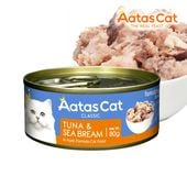 アタス キャット タンタライジング ツナ＆シュリンプ 80g 24缶セット
