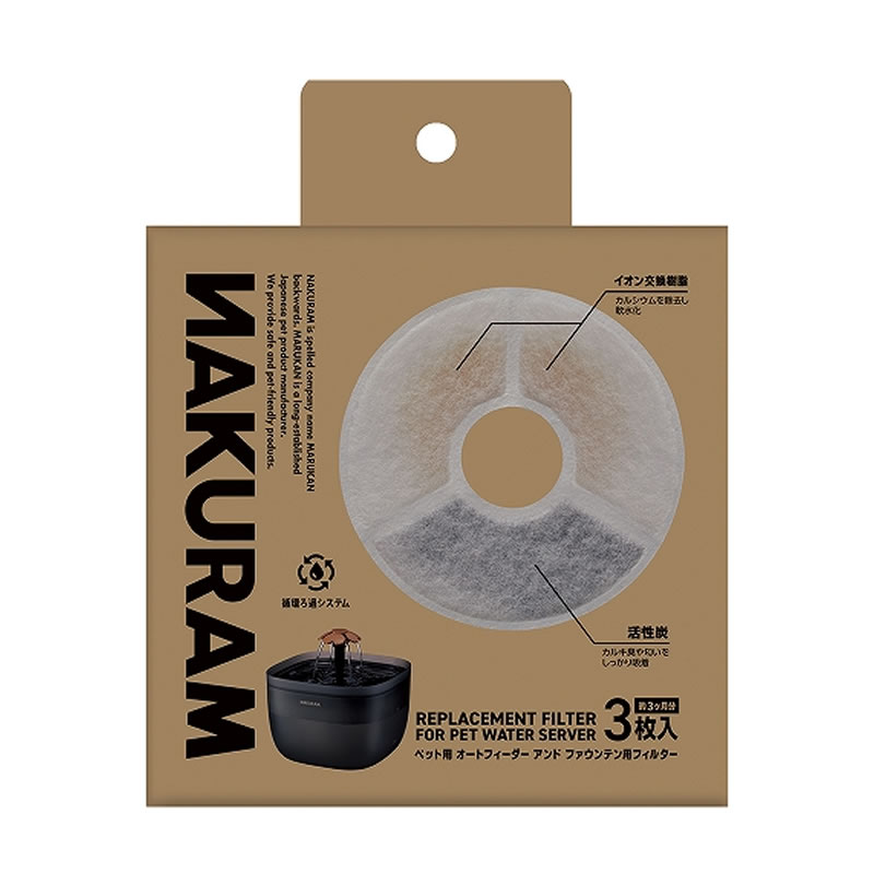 NAKURAM �ʥ���� �ե�����ƥ��� �ե��륿�� 3������