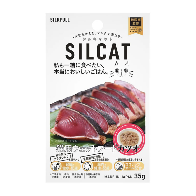 �� 12�ĥ��åȡ� SILCAT ���륭��å� ǭ�ѥա��� ���ĥ� 35g ��SILKFULL�� 