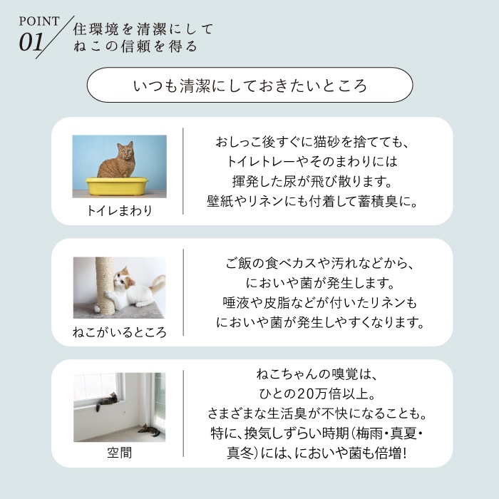 ねこいちゃ デオドラントスプレー 3本セット