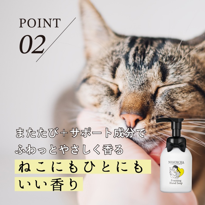 ねこいちゃ 泡ハンドソープ