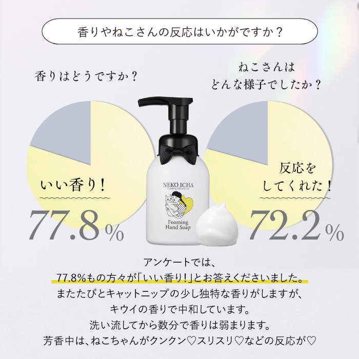 ねこいちゃ 泡ハンドソープ