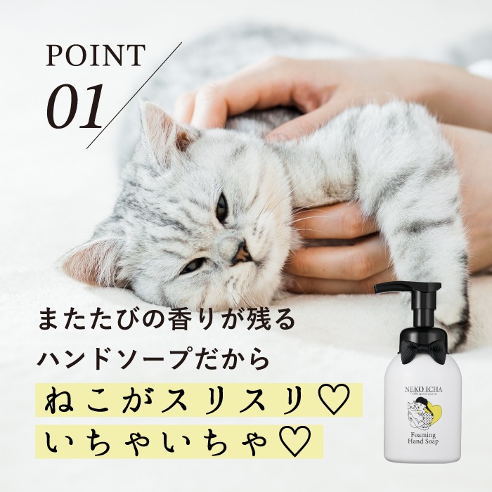 ねこいちゃ 泡ハンドソープ