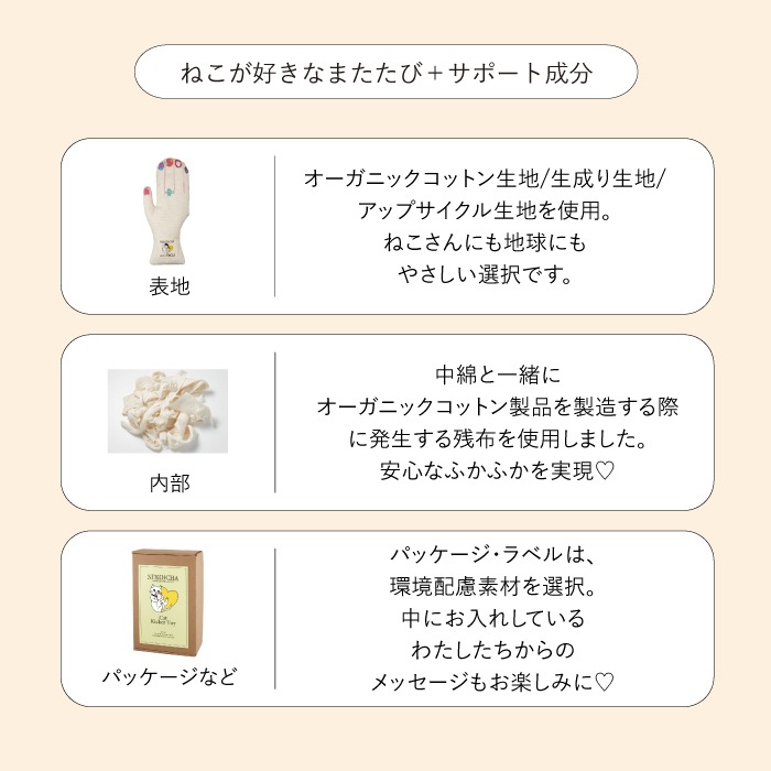 ねこいちゃ 蹴りぐるみ ハンド型（またたびブロックつき）