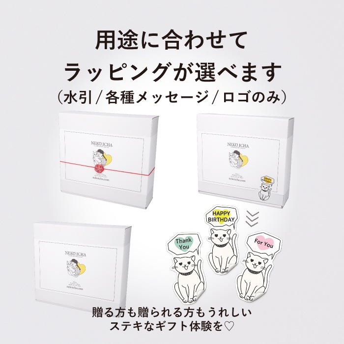 ねこいちゃ 夏のギフトセット（お中元・暑中見舞いに）〈期間限定〉
