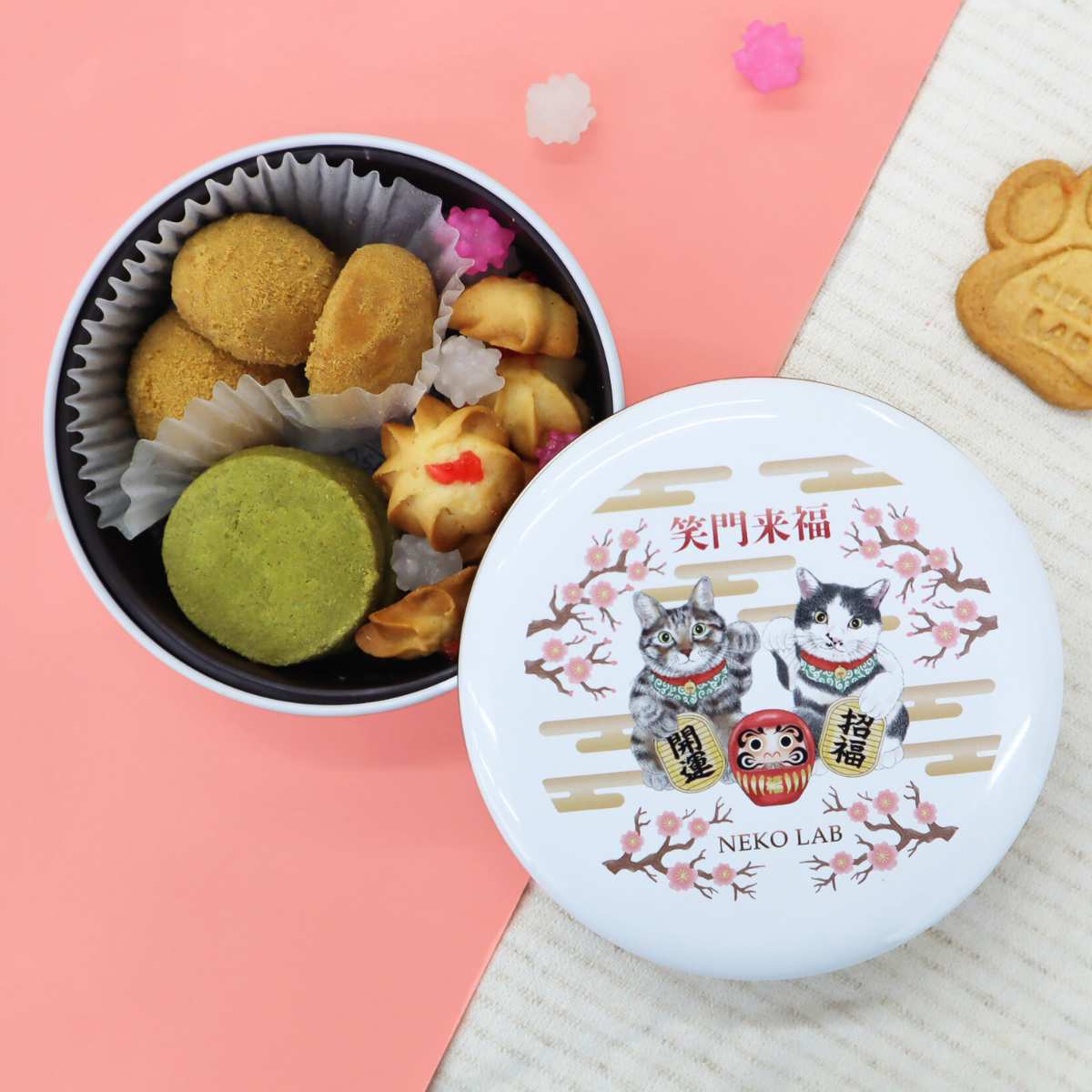 NEW】招き猫缶 | クッキー缶 | NEKOLAB公式オンラインショップ