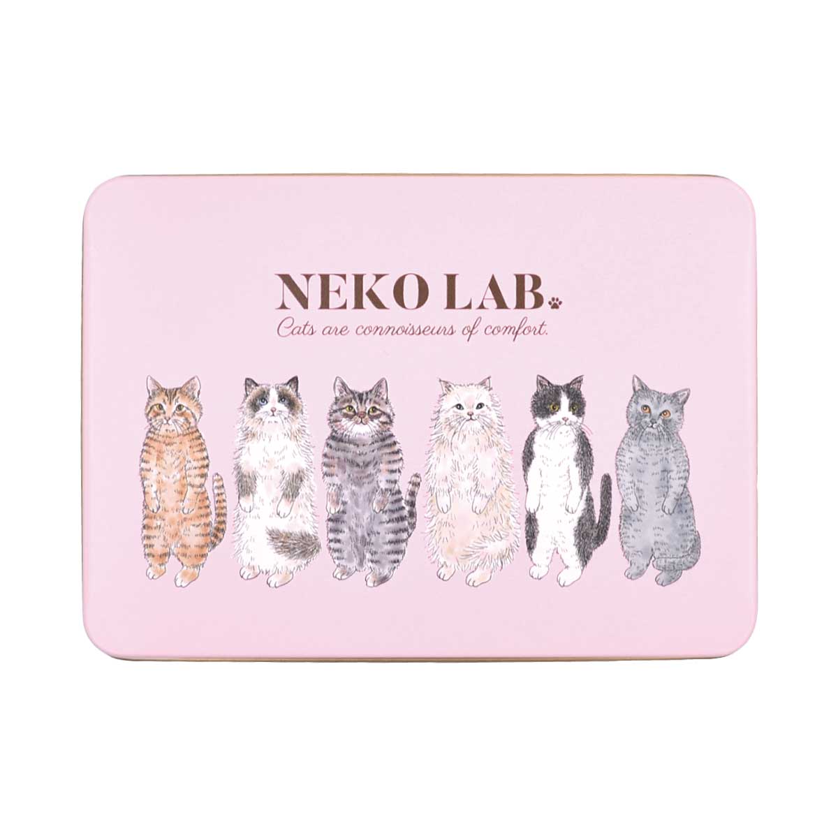 猫クッキー缶 大缶 ピンク クッキー缶 Nekolab ネコラボ 公式オンラインショップ 猫クッキー缶 大缶 ピンク クッキー缶 Nekolab ネコラボ 公式オンラインショップ