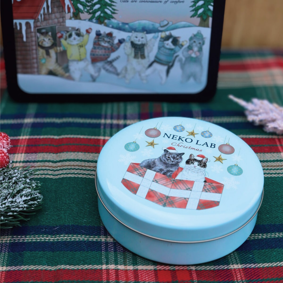 数量限定】クリスマス缶 | クッキー缶 | NEKOLAB公式オンラインショップ