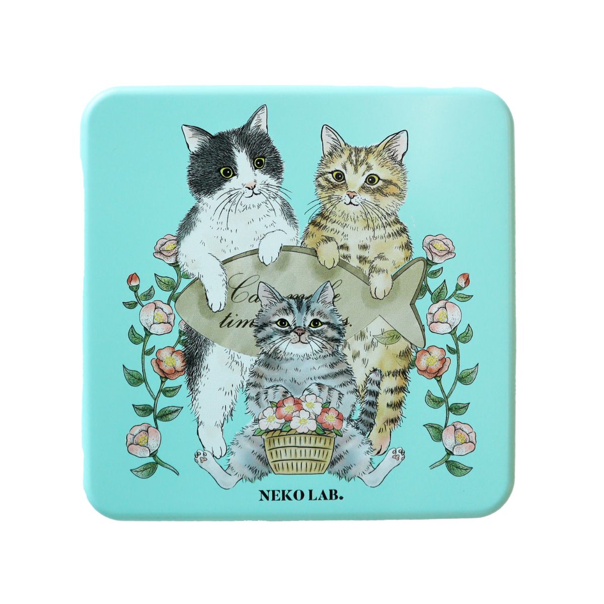 ハッピーアキコ様確認商品 DECOLE（デコレ） 干支あそび猫(へびと馬) 福馬 二〇二六 午