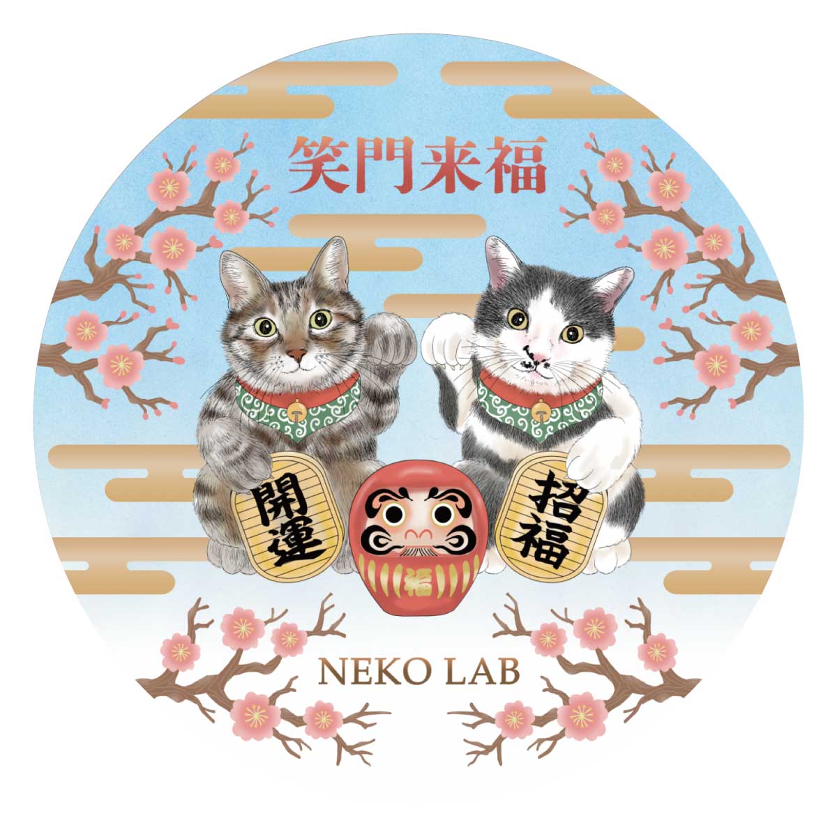 専用　エコネコ6枚セット NEW】招き猫缶 | クッキー缶 | NEKOLAB公式オンラインショップ