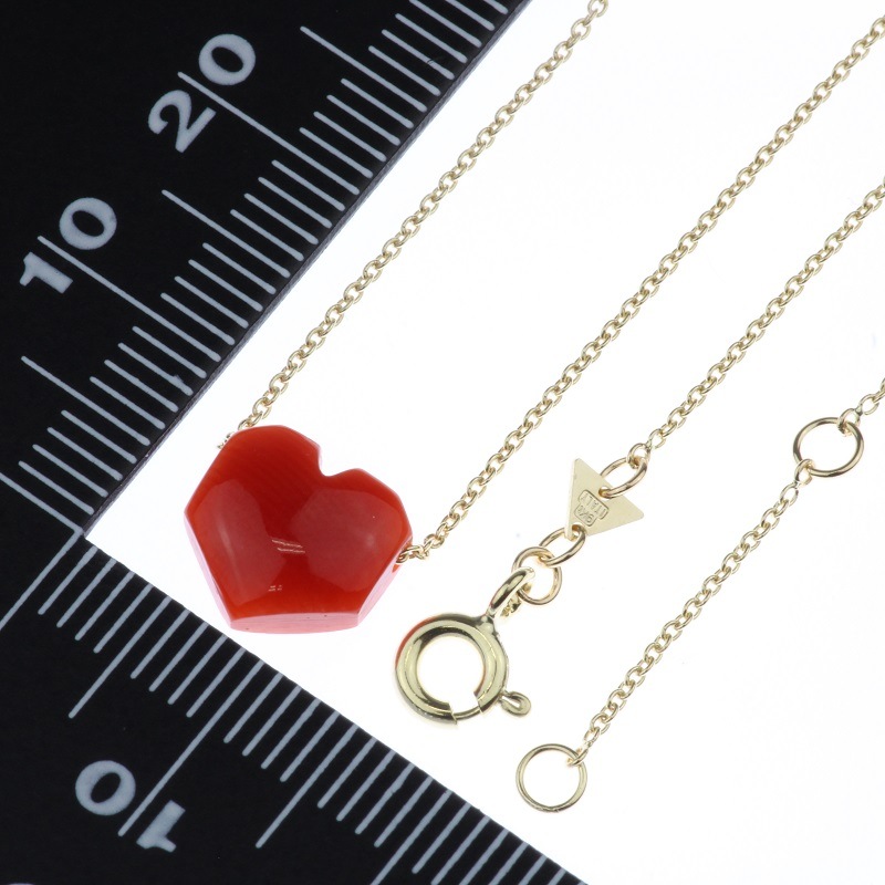 MINI CORAZON LIPSTICK RED ネックレス｜ネクレメ(Nekulame)