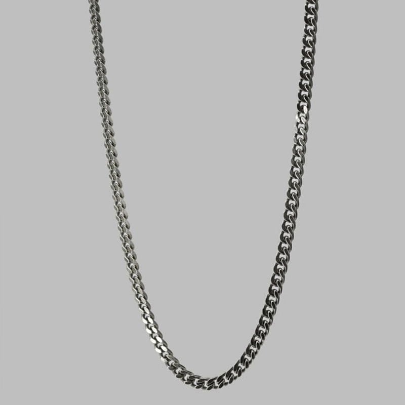 ✩LOHME ✩チェーンネックレス シルバー✩ 中古・古着通販】LOHME (ローム) チェーンネックレス シルバー