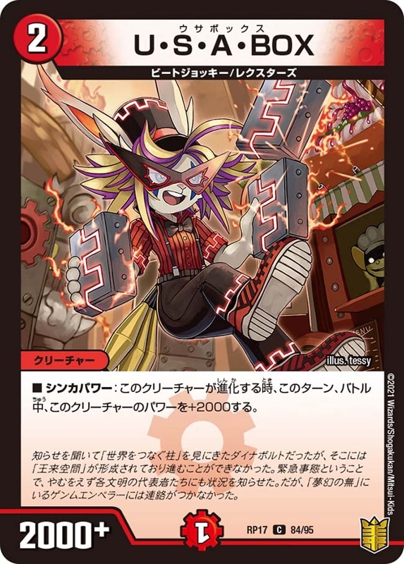U・S・A・BOXDMRP17C 84/95