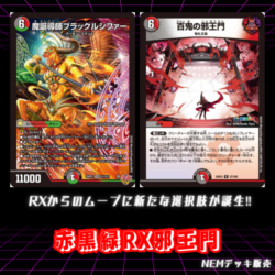 【デッキ】火水闇RX邪王門